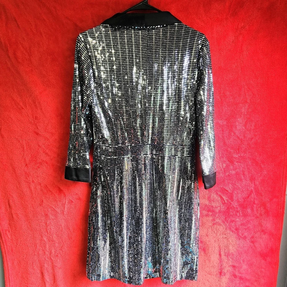INC Mirror Ball Blazer Mini Dress - Picture 3 of 6